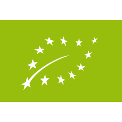 Das EU Biolabel ist ein Europäisches Label, das auf dem Aloe Vera BioUrsaft von PHARMOS NATUR ist.